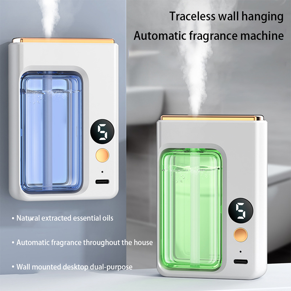Home Fragrance - Aromatherapy Diffuser Wireless Wall‑Hanging Portable Aromatherapy