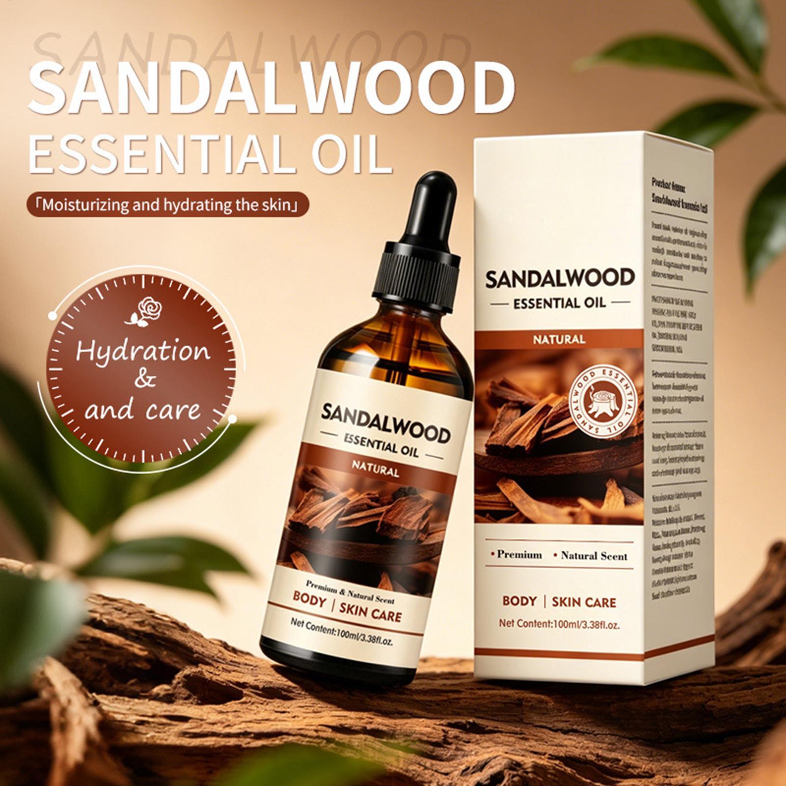 Home Fragrance - Sandalwood Fragrance Oil 100ml Natural Aromatherapy