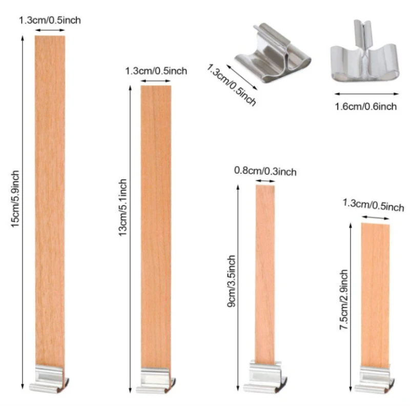 30pcs High Quality Wooden Cand - Beeswax Taper Candle review and price