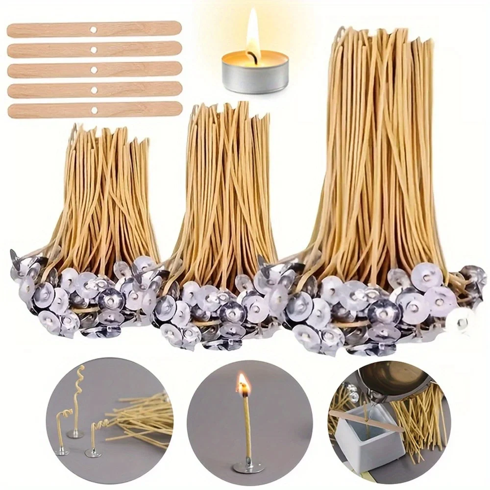 Candle Wicks 50 PCS 8 Inch Hem - Beeswax Taper Candle review and price