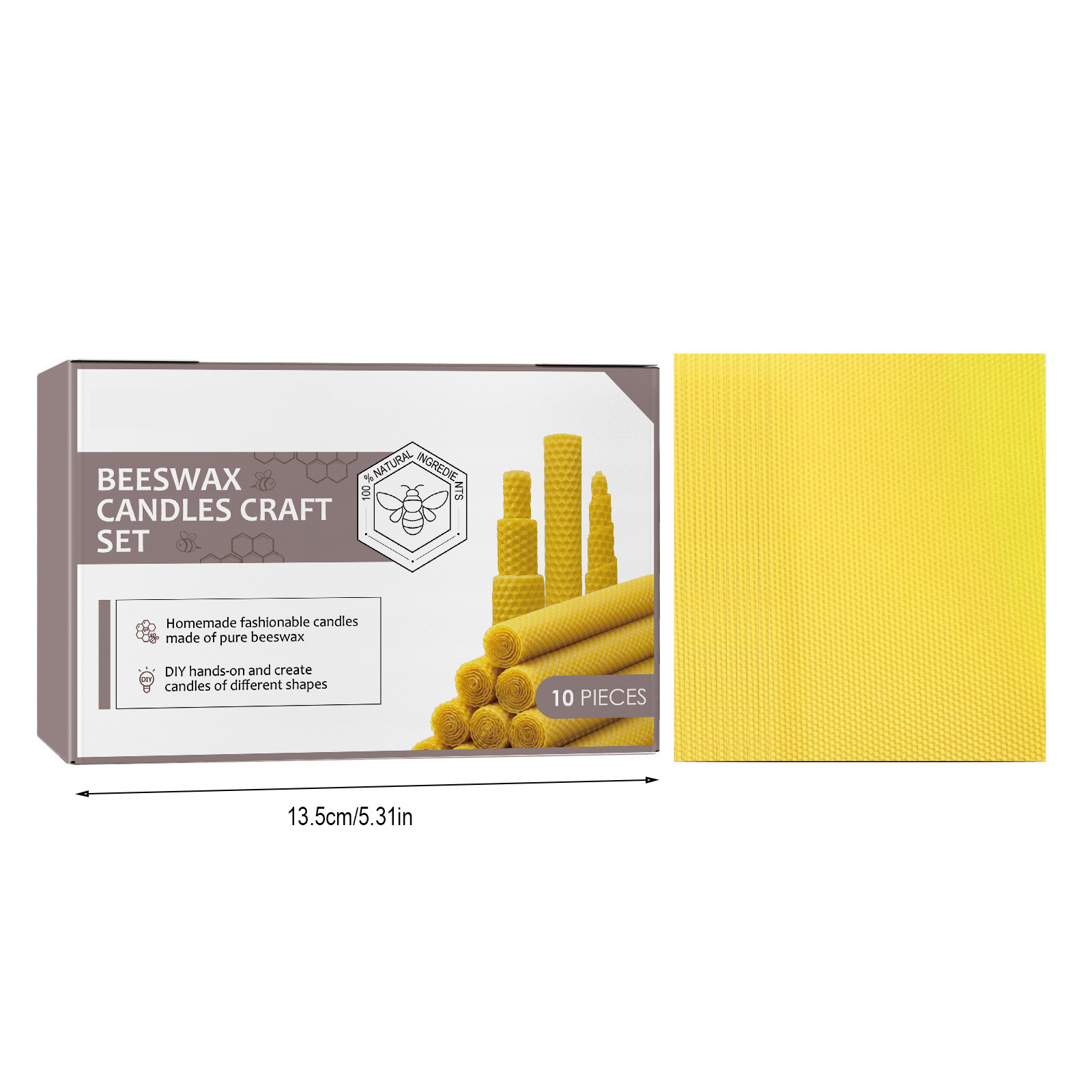 Beeswax Taper Candles Hand-Rol - Beeswax Taper Candle review and price