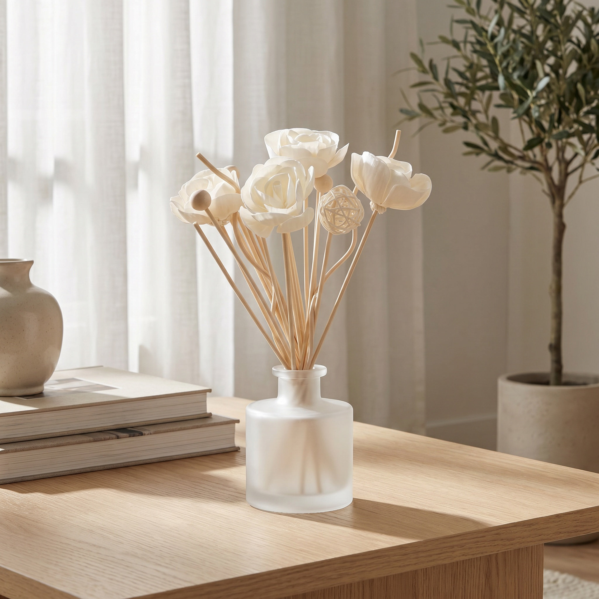 22Pcs Jasmine Reed Diffuser Se - Home Fragrance Jasmine Diffuser review and price