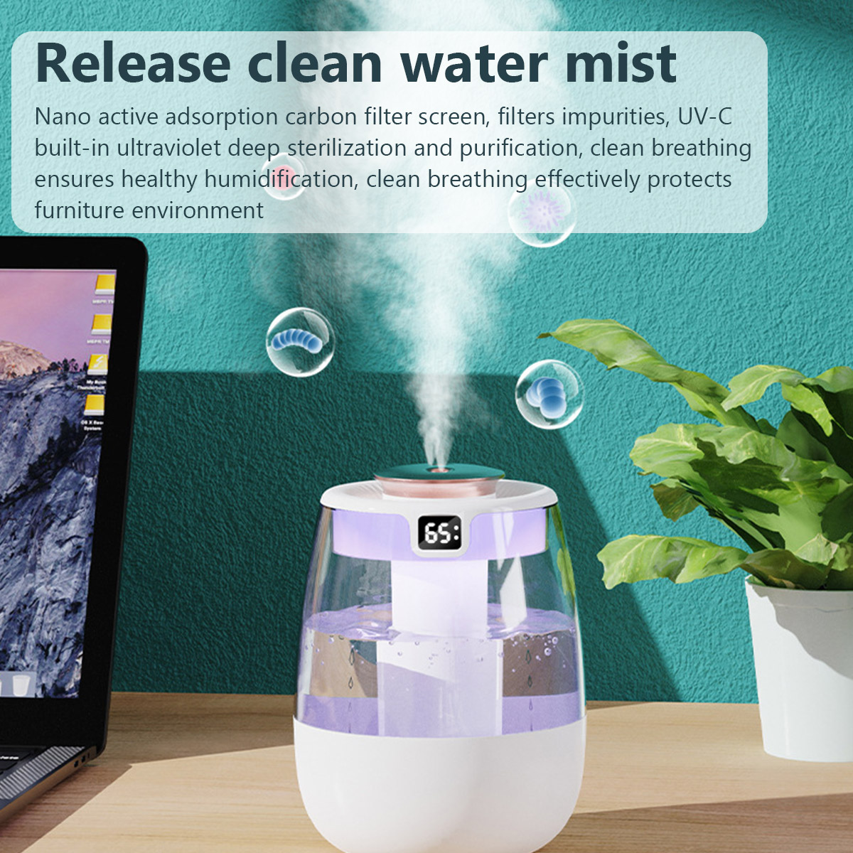 1.3L Air Humidifier Double Spr - Home Fragrance Glade review and price