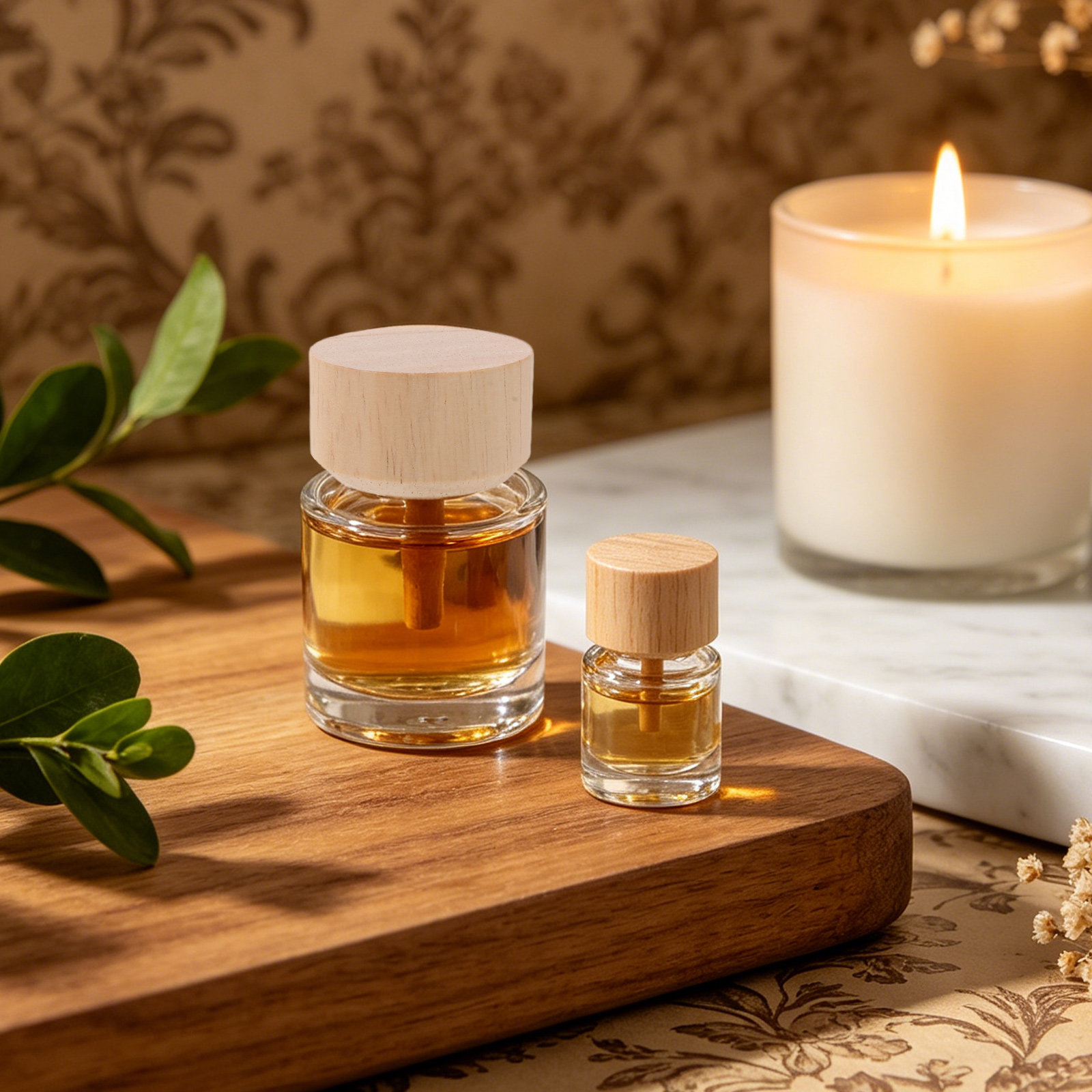 2Pcs Clear Glass Reed Diffuser - Home Fragrance review and price