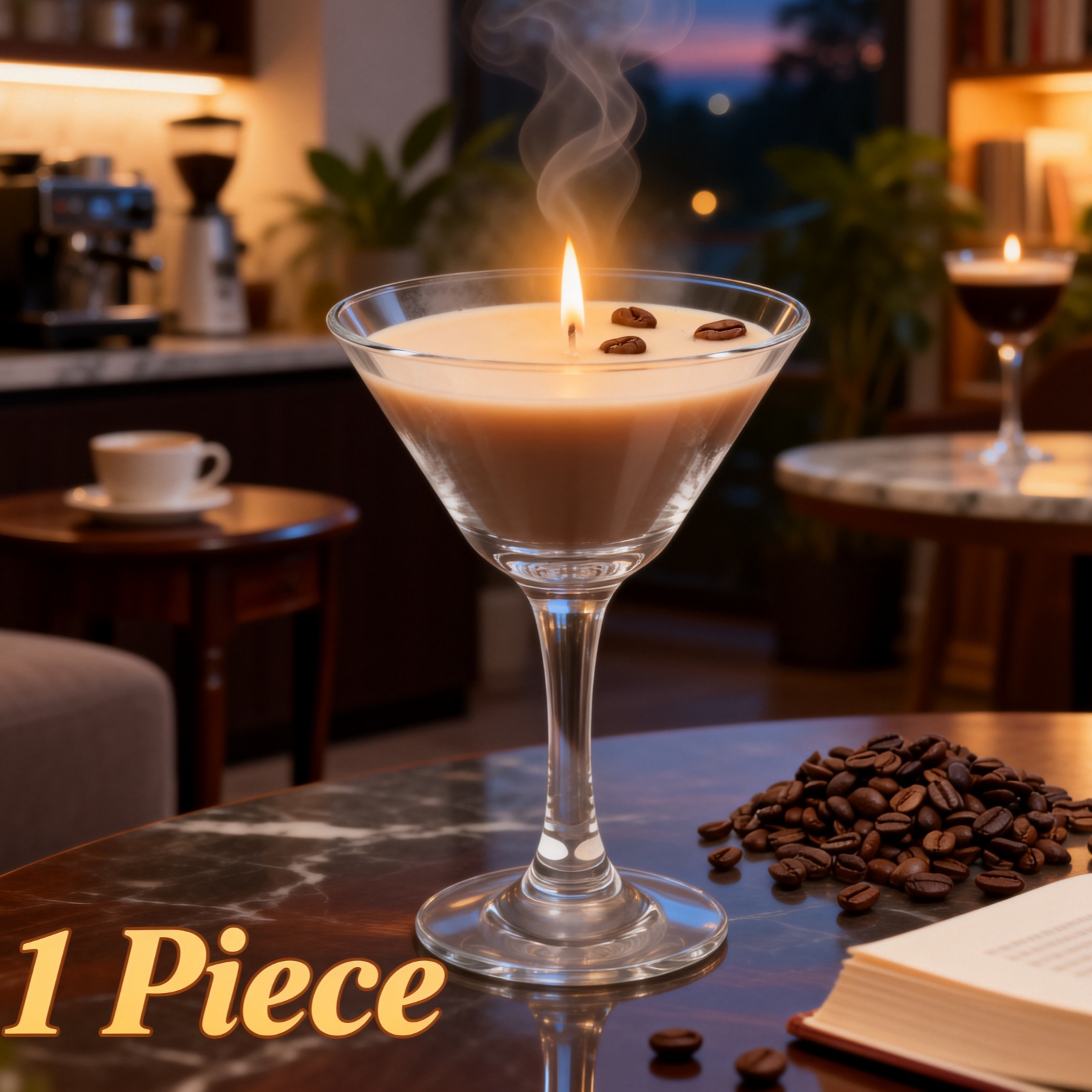 1Pc Scented Candles Espresso M - Beeswax Taper Candle review and price